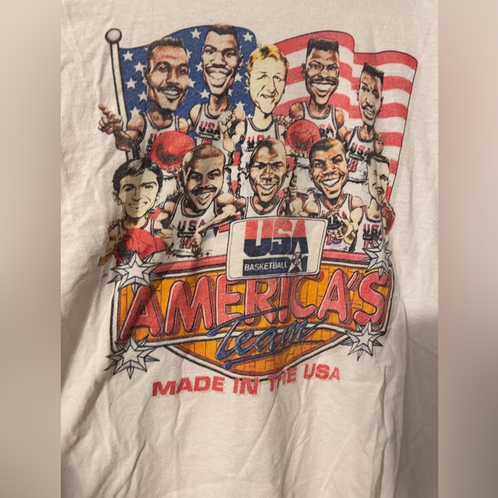 Olympic “Dream Team” basketball t shirt vintage